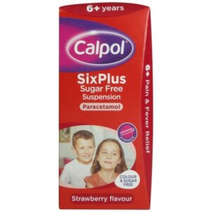 Calpol Six Plus Colour sugar free 100ml