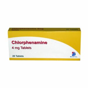 Chlorphenamine Allergy 4mg Tablets – 28 tablets