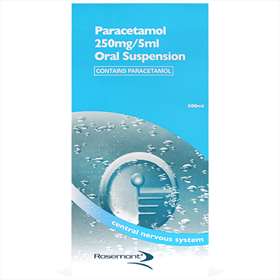 Paracetamol 250mg 5ml oral suspension 500ml