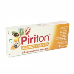Piriton Allergy 4mg Tablets – 30 tablets