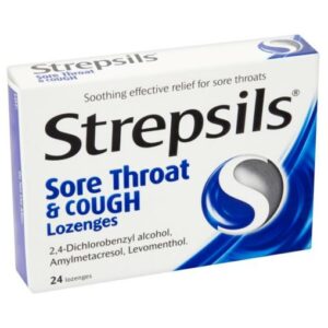 Strepsils Sore Throat & Cough – 24 lozenges