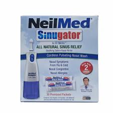 NeilMed Sinugator Cordless Pulsating Nasal Wash