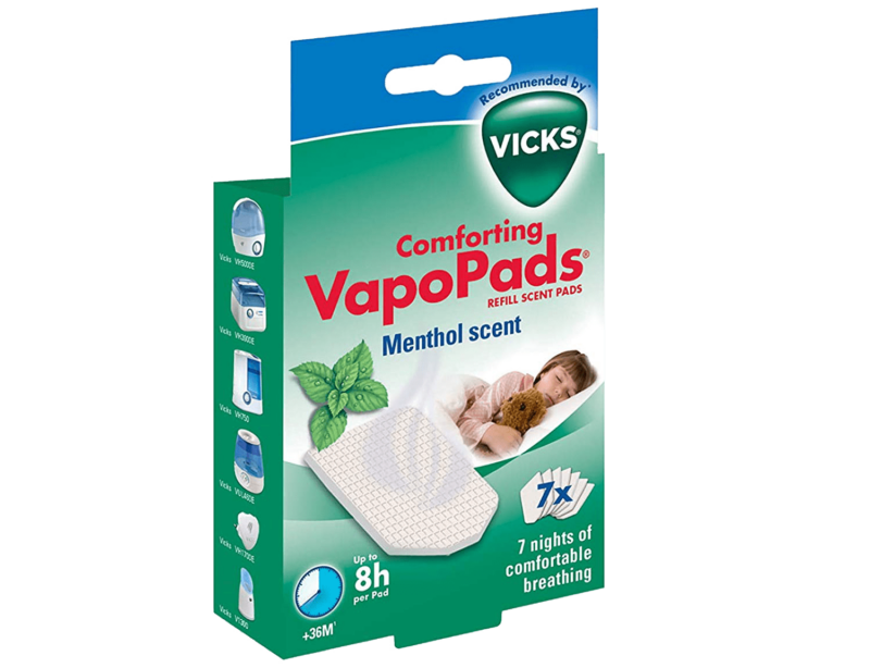 Vicks Comforting Soothing Menthol VapoPads – Pack of 7