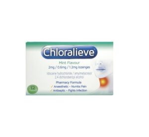Chloralieve Sore Throat Mint Flavour